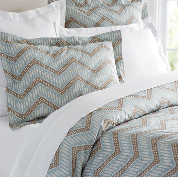 Pottery Barn Bedding Nwt Chevron Fullqueen Duvet Cover Poshmark